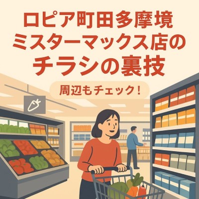 ロピア町田多摩境ミスターマックス店のチラシを120%活用するコツ